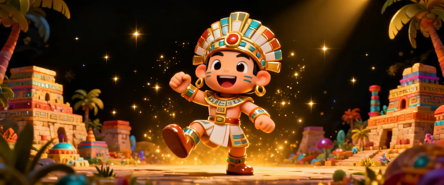 รูปปกเกม สมบัติแอซเท็ก ขุมทรัพย์มายา (Treasures of Aztec)
